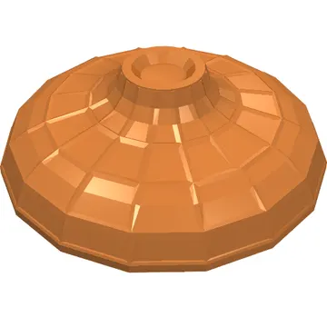 Hat Conical Asian with Raised Center