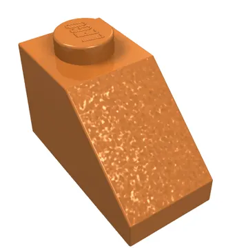 Brick Sloped 45° 2 x 1 with Bottom Pin