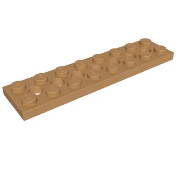 Technic Plate 2 x 8 [7 Holes]