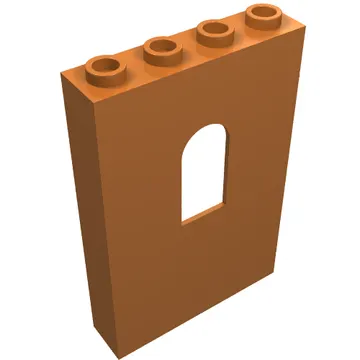 Panel 1 x 4 x 5 with Arched Window