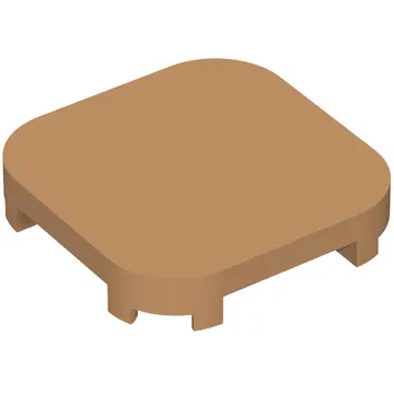 Tile Round Corners 4 x 4 x 2/3