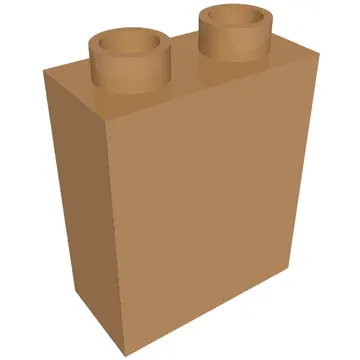Duplo Brick 1 x 2 x 2 with Bottom Tube
