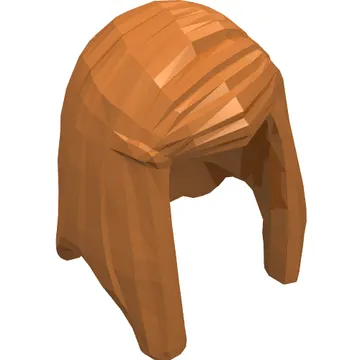 Hair Long Smooth with Bangs Swept to the Right