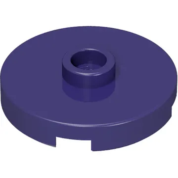 Plate Special Round 2 x 2 with Center Stud (Jumper Plate)