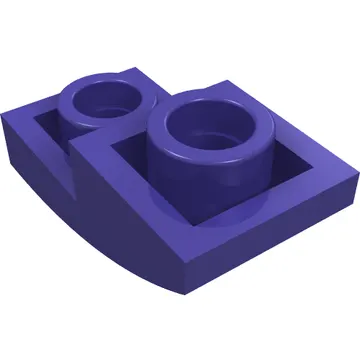 Brick Curved Inverted 2 x 1