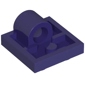 Plate Special 2 x 2 with 1 Pin Hole [Split Underside Ribs]