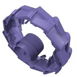 Wheel Hard Plastic Large (54mm D. x 30mm)