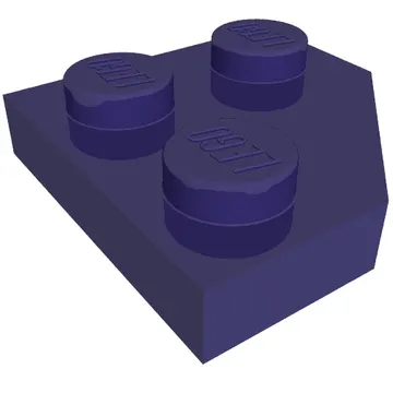 Wedge Plate 2 x 2 Cut Corner