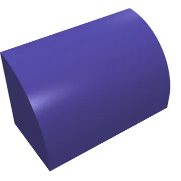 Brick Curved 1 x 2 x 1 No Studs