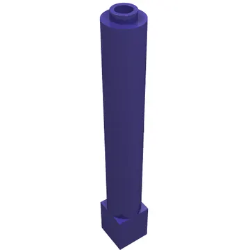 Support Round 1 x 1 x 6 Solid Pillar