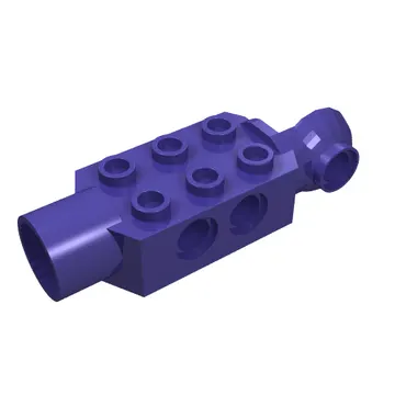 Technic Brick Special 2 x 3 with Pin Holes, Rotation Joint Ball Half [Vertical Side], Rotation Joint Socket