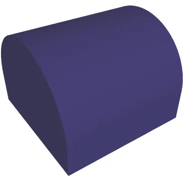 Brick Curved 1 x 1 x 2/3 Double Curved Top, No Studs