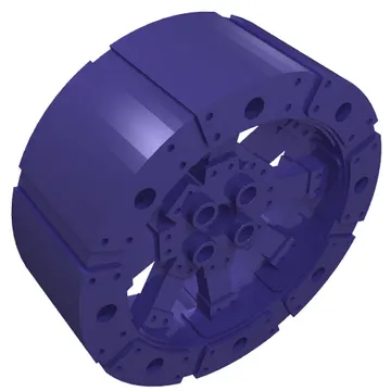 Wheel Wagon Viking with 12 Holes [7 Studs Diameter]