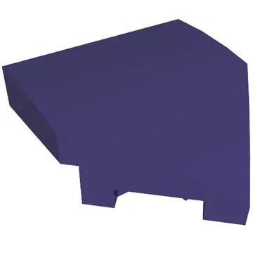 Brick Wedged, Curved 2 x 2 with Stud Notches