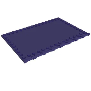 Plate Special 10 x 16 with Studs on Edges and Bar Handles on 1 Side