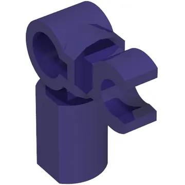 Bar Holder with Clip and 90° Angle (Mechanical Leg)