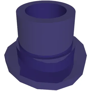Headwear Accessory Hat / Top Hat with Pin and Anti-Stud