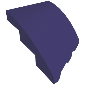 Brick Wedged, Curved 3 x 2 with Stud Notch Left