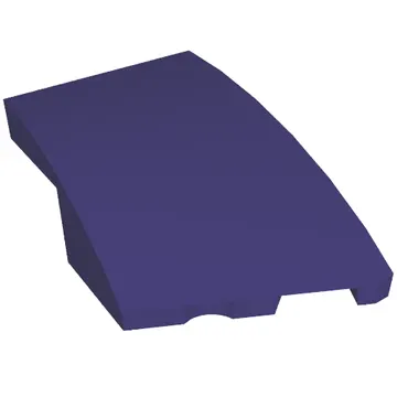 Brick Wedged, Curved 3 x 2 with Stud Notch Right