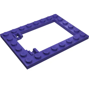 Plate Special 6 x 8 Trap Door Frame Horizontal [Long Pin Holders]