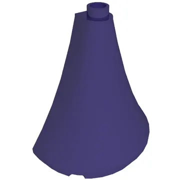 Duplo Building Roof Spire Half 4.5 x 2 x 4