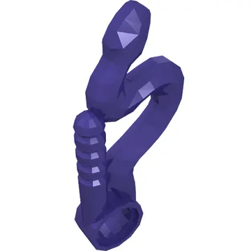 Equipment Whip Bent with Snake Head and Pin Hole