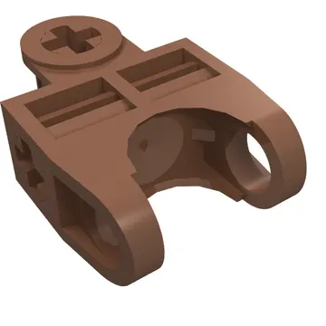 Technic Axle Connector 2 x 3 with Ball Socket, Open Sides