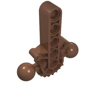 Large Figure Skeletal, Torso with Beam, 2 Ball Joints, and 7 Tooth Half Gear