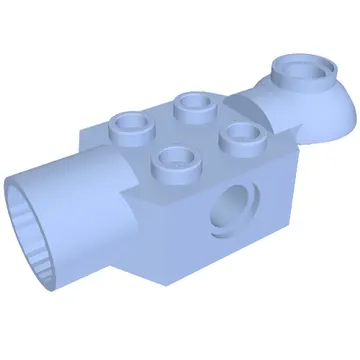 Technic Brick Special 2 x 2 with Pin Hole, Rotation Joint Ball Half [Horizontal Top], Rotation Joint Socket