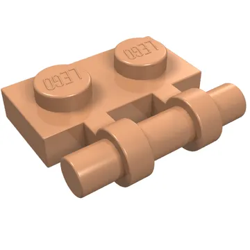 Plate Special 1 x 2 Side Handle [Free Ends]