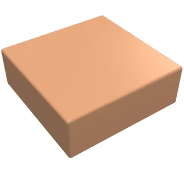 Tile 1 x 1 with Groove