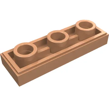 Tile Special 1 x 3 Inverted with Center Hole