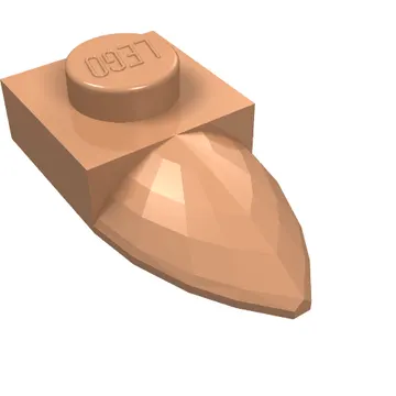 Plate Special 1 x 1 with Tooth