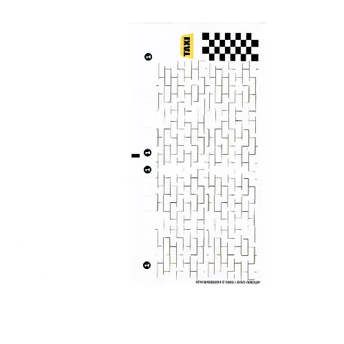Sticker Sheet for Set 4852-1