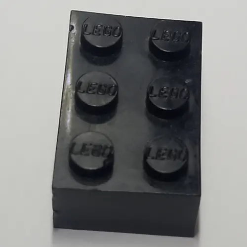 Brick 2 x 3 without Cross Supports and Old Logo on Studs