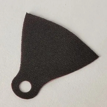 Neckwear Cape, Extended with One Hole and Red Back [Spongy Stretchable Fabric]