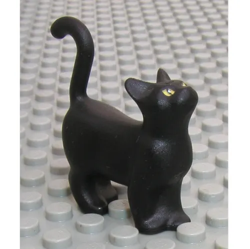 Animal, Cat, Standing with Yellow Eyes Print