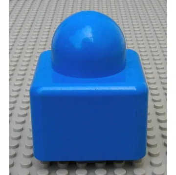 Primo Brick 1 x 1 with 3 Red Spots Print