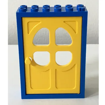 Fabuland, Door Frame with Door (Yellow Door)
