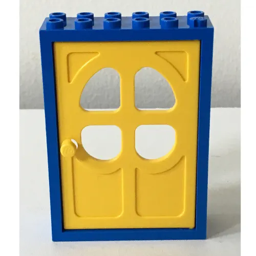 Fabuland, Door Frame with Door (Yellow Door)