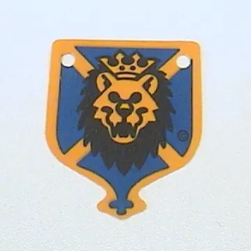Flag 4 x 5 with Knights Kingdom Lion Head Print
