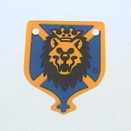 Flag 4 x 5 with Knights Kingdom Lion Head Print