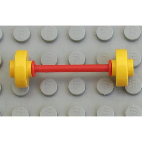 Belville / Fabuland Wheels with Red Axle