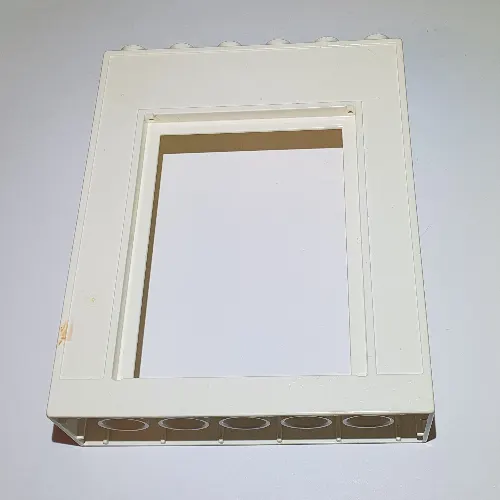 Duplo Building Wall with Door Frame