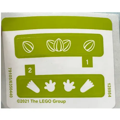 Sticker Sheet for Set 40482-1