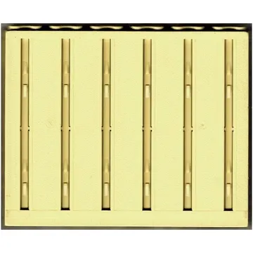 Scala, Building, Wall, Vertical Grooved 12 x 2 x 8