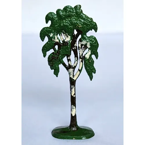 Plant, Tree Flat Birch painted with solid base (1950's version)