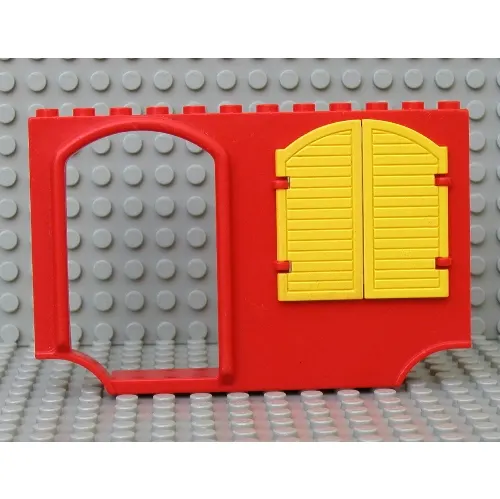 Fabuland, Bus Panel with Yellow Shutters