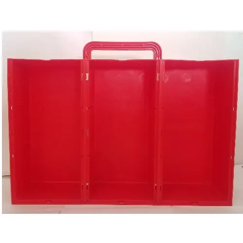 Storage Case Container, Build-N-Store Chest, 3 Section