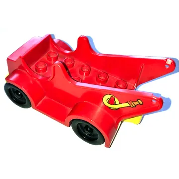 Duplo Fire Wagon with Hose Print
